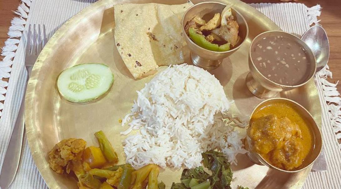 ネパール郷土料理のターリー ネパール郷土料理のターリー